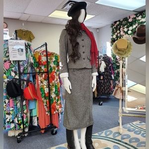 Vintage Liz Clairborne Jack and Skirt Suit